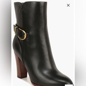 VERONICA BEARD black booties 8.5 never worn